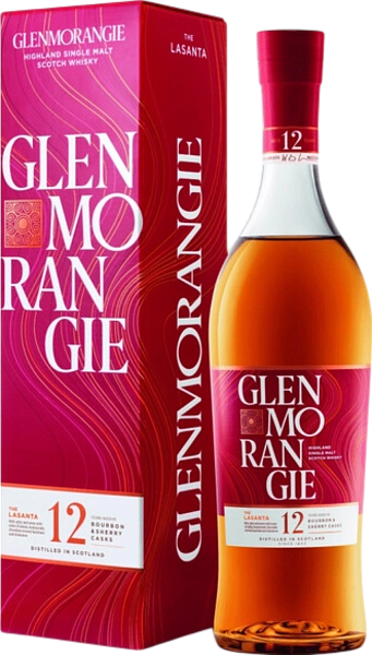 Glenmorangie Lasanta 12 y.o. single malt scotch whisky (gift box), 0.7 л в Калининграде