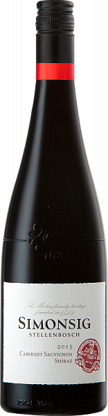 Cabernet Sauvignon-Shiraz Stellenbosch WO Simonsig, 0.75 л в Калининграде