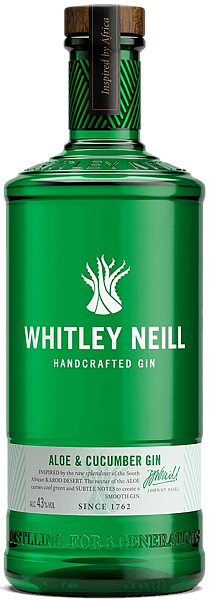 Whitley Neill Aloe & Cucumber Handcrafted Dry Gin, 0.7 л в Калининграде