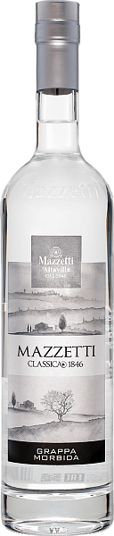 Grappa Morbida Mazzetti Classica 1846 Mazzetti d’Altavilla, 0.7 л