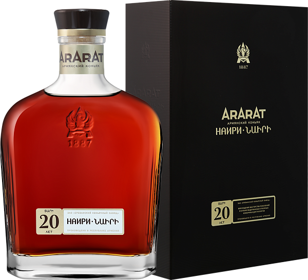 Коньяк Ararat Nairi 20 y.o (gift box), 0.5 л в Калининграде