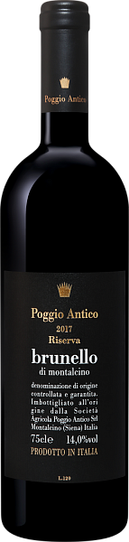 Brunello di Montalcino DOCG Riserva Poggio Antico, 0.75 л в Калининграде