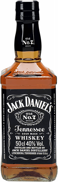 Jack Daniel's Tennessee Whiskey, 0.5л