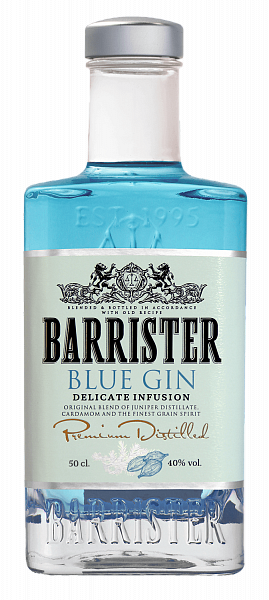 Barrister Blue Gin, 0.5л