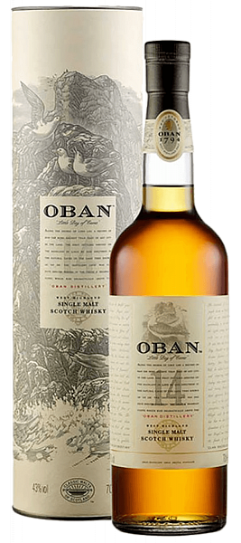 Oban Single Malt Scotch Whisky 14 yo (gift box), 0.75л